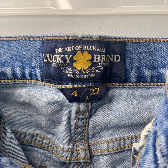 Lucky Brand | Blue Light Wash Charlie Skinny Denim Jeans | Size 4 27” waist - Picture 9 of 15